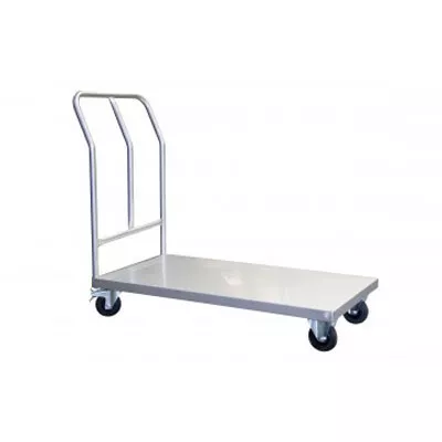 Chariot de transport inox pour cuisine